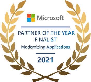 Microsoft Partner of the Year Finalist 2021 - Modernizing Applications 